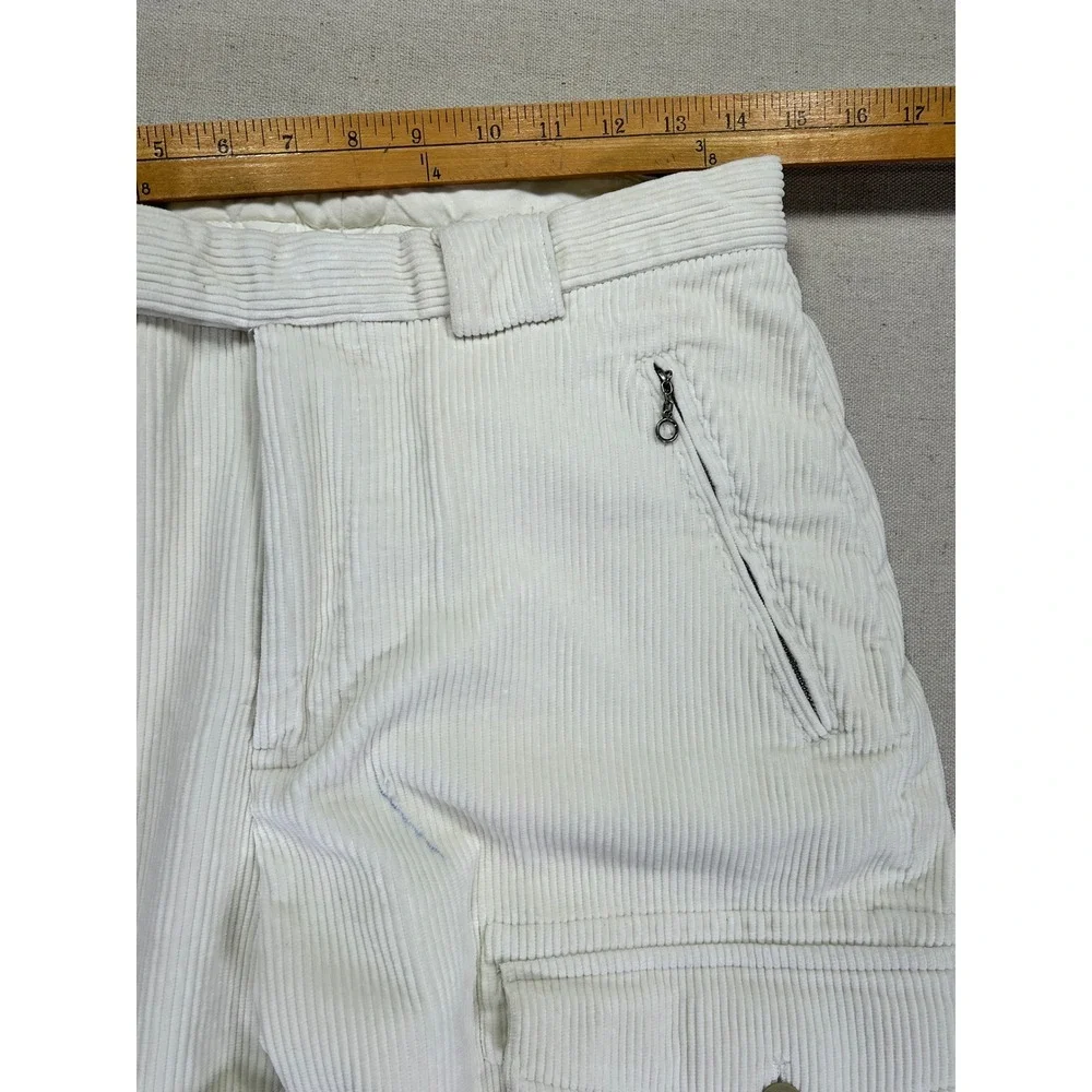 Vintage NWTs POLO Ralph Lauren Men's 30 HOLIDAY Corduroy Cargo Pants Pocket Flap